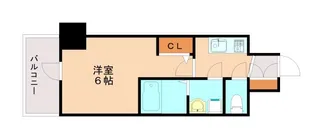 エスリード神戸グランドール【9階】の間取り