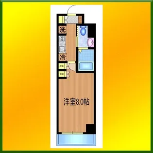 AZEST田無【4階】の間取り