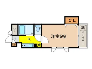 メゾン日福II【2階】の間取り