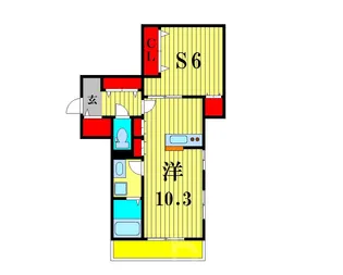 La DOLCE VITA【3階】の間取り