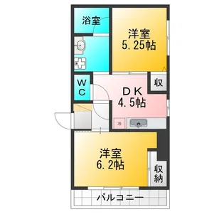 第9小野ビル【2階】の間取り