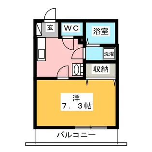 LUPINUS KAWAGUCHI【3階】の間取り