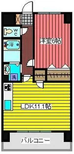 グラン・ジュベール【3階】の間取り