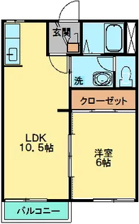 シェモア金沢文庫A棟【2階】の間取り