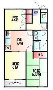 望マンション【2階】の間取り