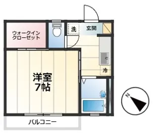 ヴィラ・グローリー【2階】の間取り