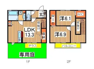 メゾン・ド・TLの間取り