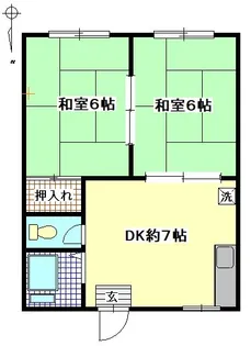 春陽ハイツ【1階】の間取り