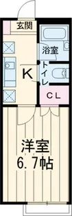 プログレ中央【1階】の間取り