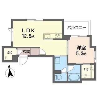 ココン新江古田【4階】の間取り