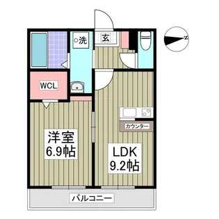GranStyle 由比ヶ浜【2階】の間取り
