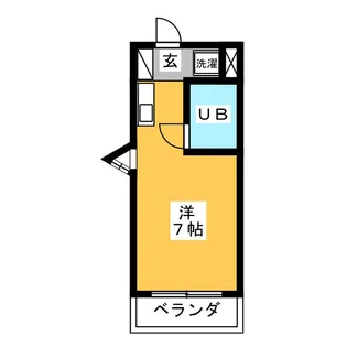 ドミール豊【2階】の間取り
