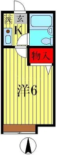 ワシントンハイツ【2階】の間取り