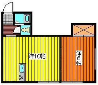 コーポ石川I【2階】の間取り