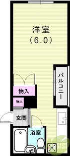 西舞子メゾン【2階】の間取り