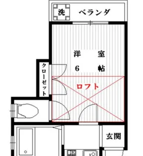 ロゼ狭山【2階】の間取り