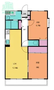 リバーサイド東長崎【3階】の間取り