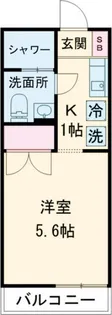 Nフローラ明大前【2階】の間取り