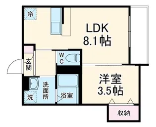 robot home 日進V【3階】の間取り