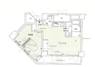 カレッジタウン2号棟【10階】の間取り