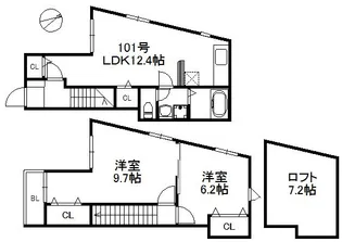 ベルカーサ花畑の間取り