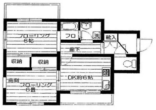 セイワフラッツ【2階】の間取り