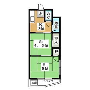 BELLE COFFRET PART1【1階】の間取り