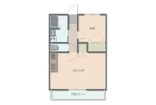 プラウド北小路弐番館【1階】の間取り