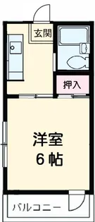 ニューコーポ伊賀【2階】の間取り