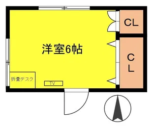 WAKAMIYAハウス【2階】の間取り
