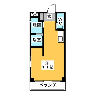 Sハイツ【3階】の間取り