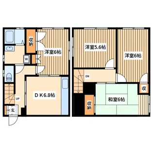 パークコート府中の間取り