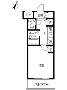 スカイコート文京白山第5【2階】の間取り