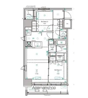 DIPS赤羽RESIDENCE【5階】の間取り