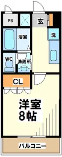 ル トォーネK【2階】の間取り