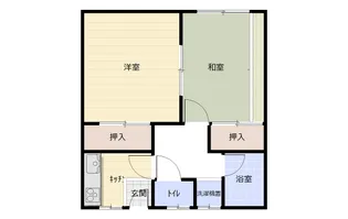 コーポ斎藤【1階】の間取り