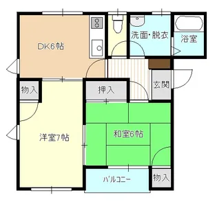 エンドレス96【2階】の間取り