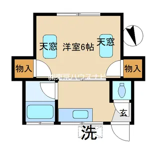 シャトール成増【2階】の間取り