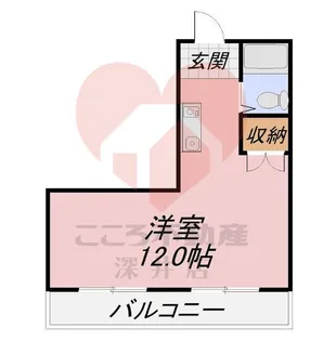 三貴ハイツ【2階】の間取り