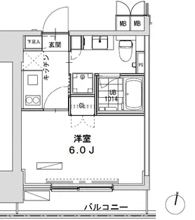 グランディオール広尾テラス【9階】の間取り