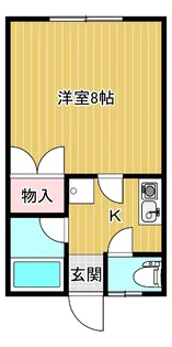 コーポソフィア【2階】の間取り