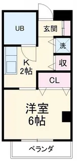 やまざきビル【4階】の間取り