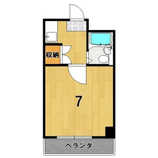 グランデュール金閣【5階】の間取り