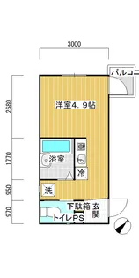 Raffie竹澤【3階】の間取り