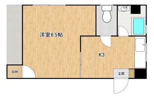 サンライズ【4階】の間取り
