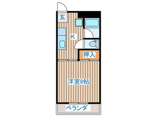 サンライズ五輪【2階】の間取り