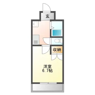 リヴェール56【5階】の間取り