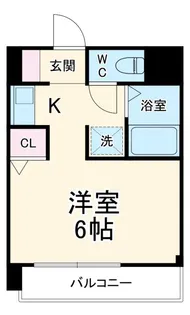 リバティーハイツ【2階】の間取り