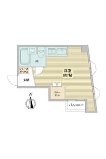 マンションロッヂ【2階】の間取り