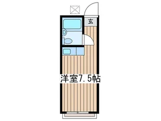 華守ハイツ【2階】の間取り